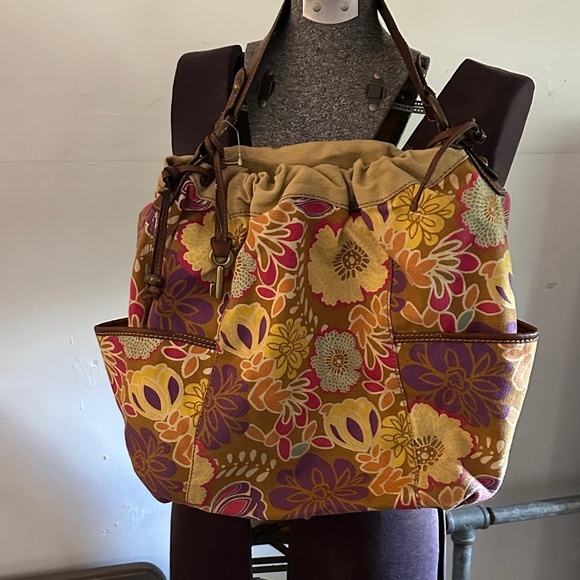Fossil Floral Women's Bag in Multicolor - Picture 1 of 3